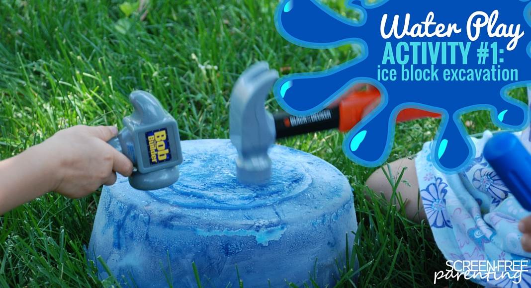 water play activities for toddlers