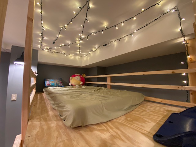 indoor playground loft space